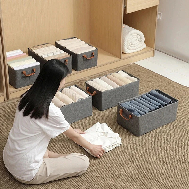 Clothes Organizer Foldable Wardrobe | Storage Box