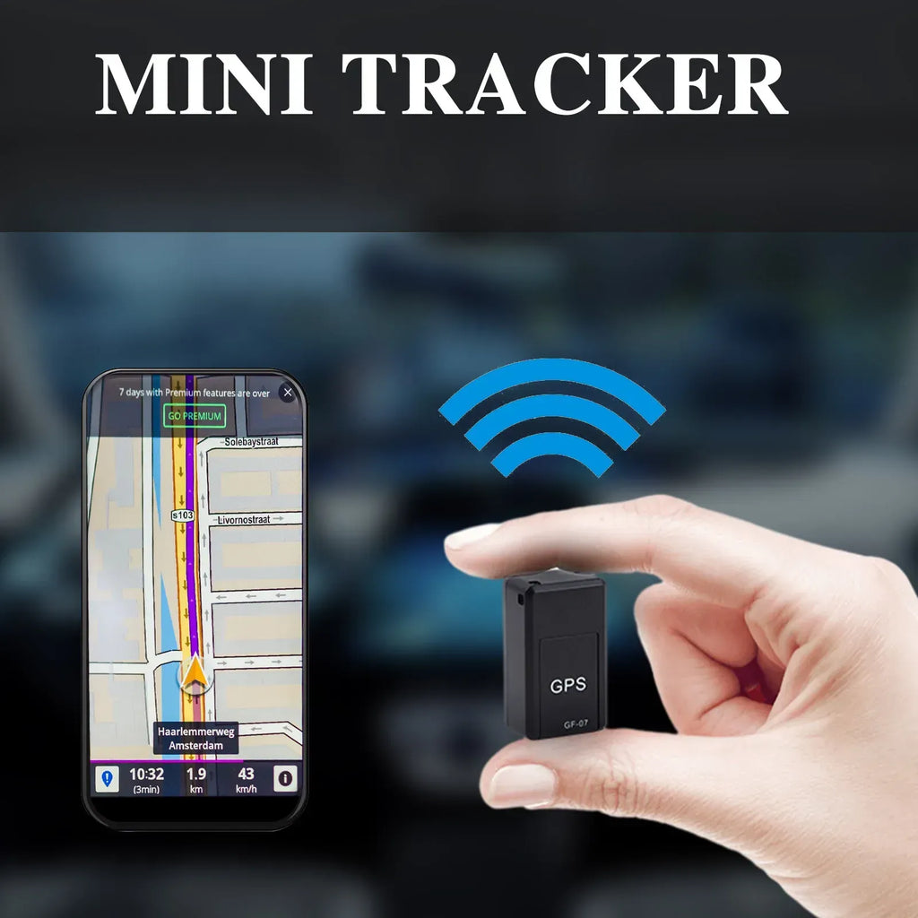 GF-07 Enhanced Magnetic Mini GPS Tracker